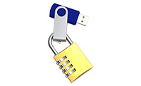 USB Card Wenn Sie Ihre Daten vor Löschung durch den Benutzer schützen wollen, benötigen Sie die Flashbay Dual Zone auf Ihrem USB Stick.<br>